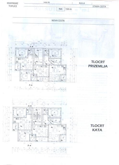 Terreno edificabile Vrtnjakovec, Krapinske Toplice, 568m2