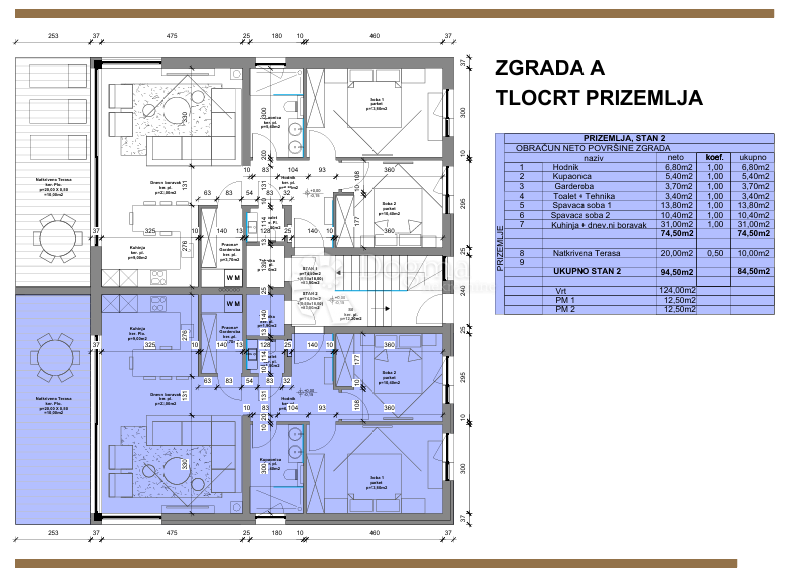 Allogio Poreč, 92,50m2