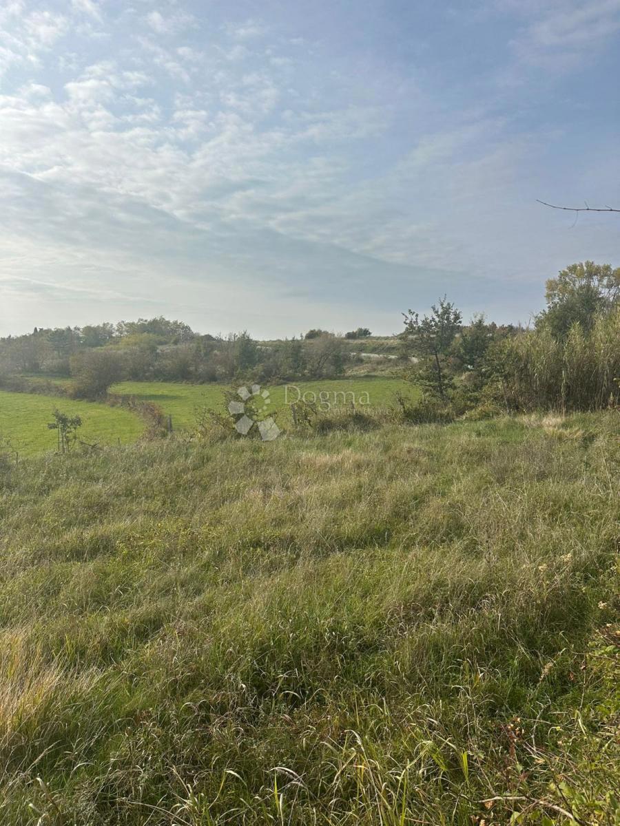Terreno con progetto per la costruzione di 1-3 ville di lusso con piscina e splendida vista sulla città di Montona