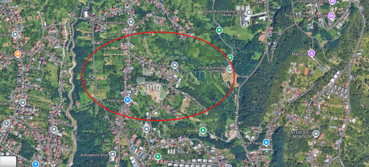 Terreno edificabile Bijenik, Črnomerec, 792m2