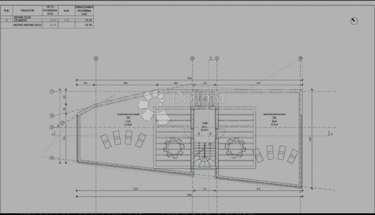 Allogio Pakoštane, 92,97m2
