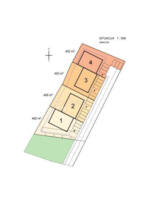 Terreno edificabile Nin, 2.885m2