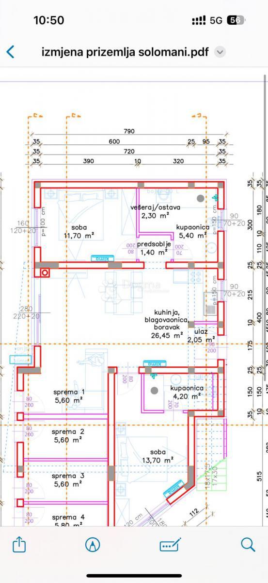 Appartamento Vir, 73m2