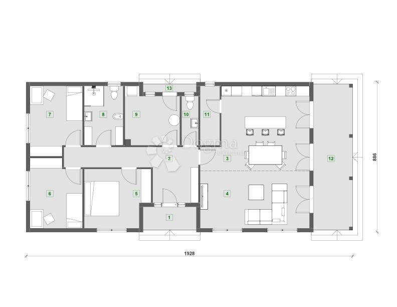 Casa Centar, Varaždin, 169,51m2