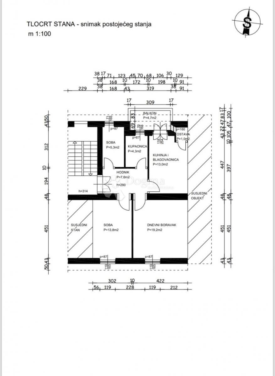 Allogio Firule, Split, 65m2