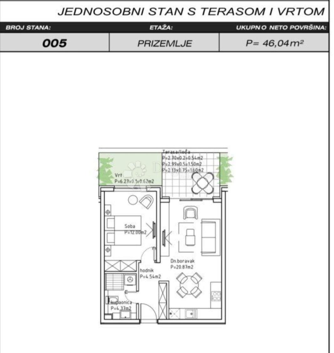 Allogio Makarska, 86,20m2