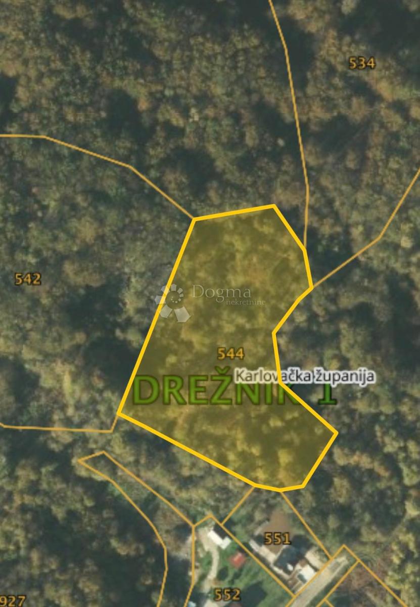 Terreno edificabile Drežnik Grad, Rakovica, 7.739m2