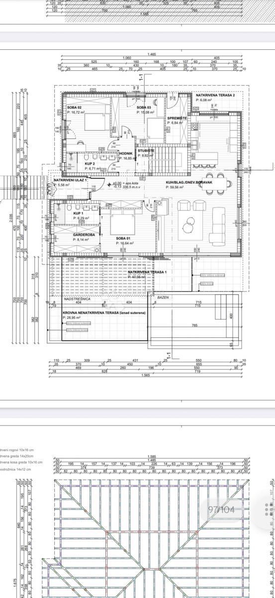 Terreno edificabile Hreljin, Bakar, 1.256m2