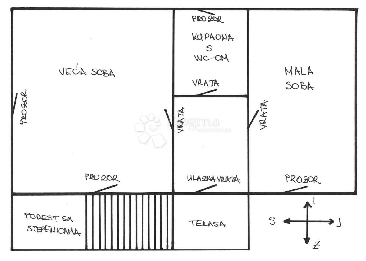 Casa Donji Hrastovac, Sunja, 48m2