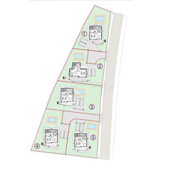 Terreno edificabile Barban, 544m2