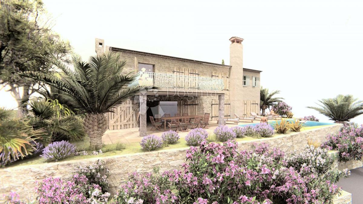 Permesso di costruire definitivo, privacy, vista su Montona