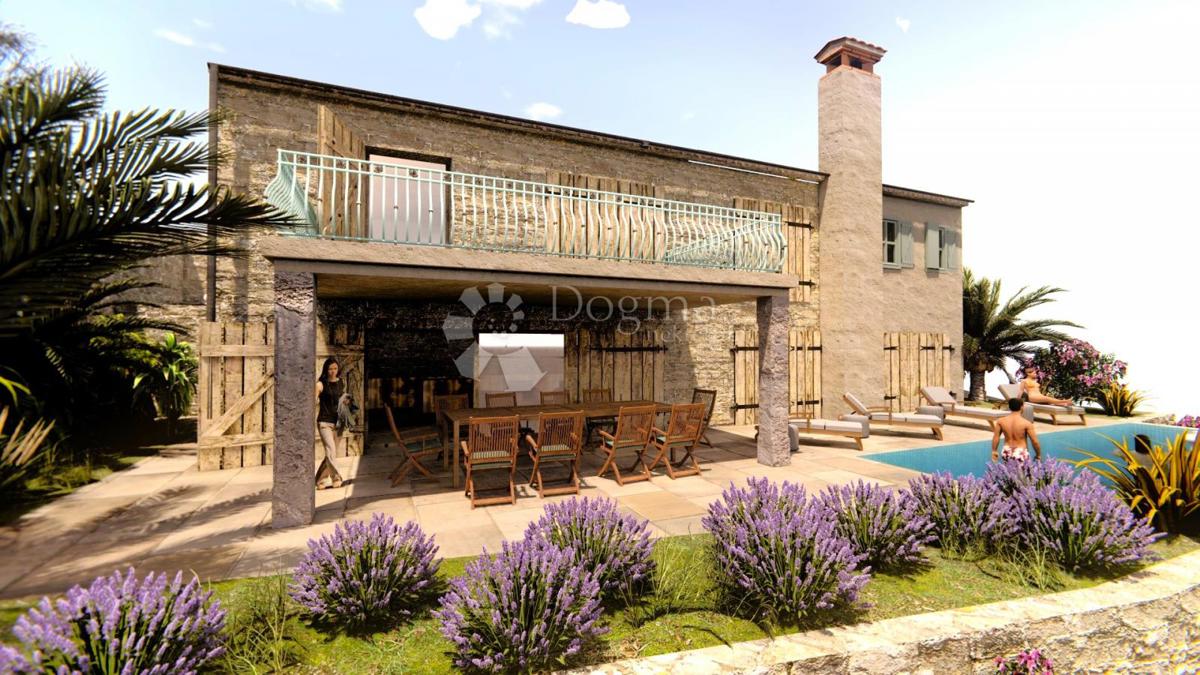 Permesso di costruire definitivo, privacy, vista su Montona