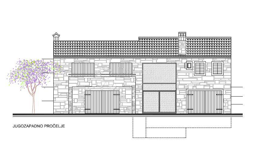 Permesso di costruire definitivo, privacy, vista su Montona