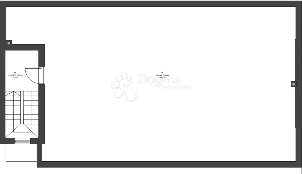 Allogio Zaton, Nin, 193,19m2