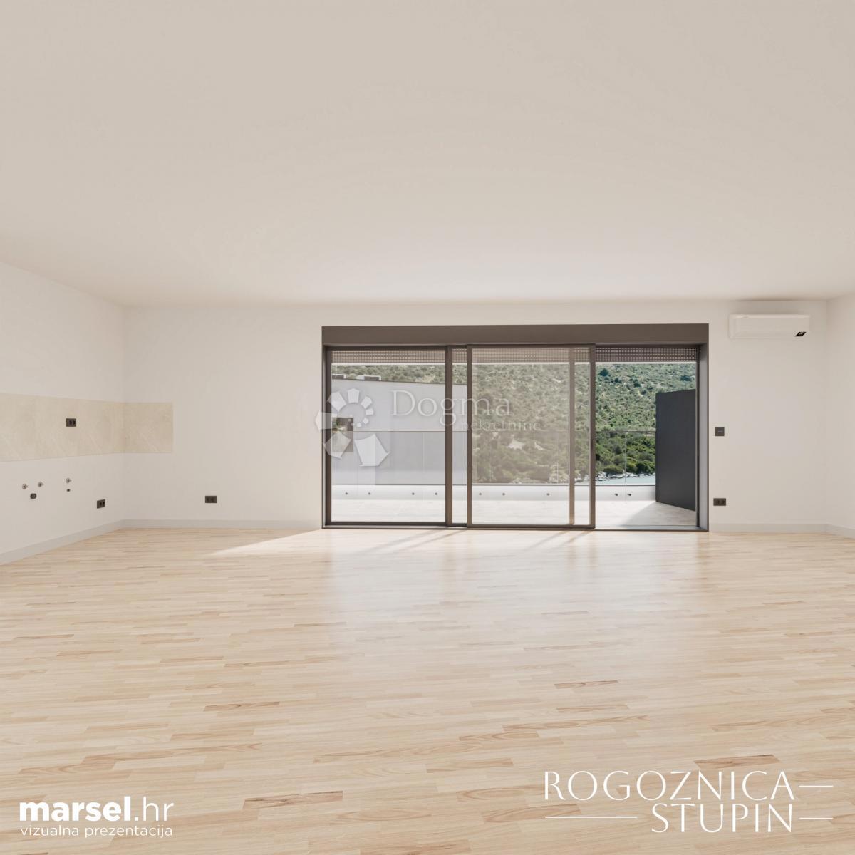 ROGOZNICA - NUOVO EDIFICIO MODERNO 2ª FILA DAL MARE