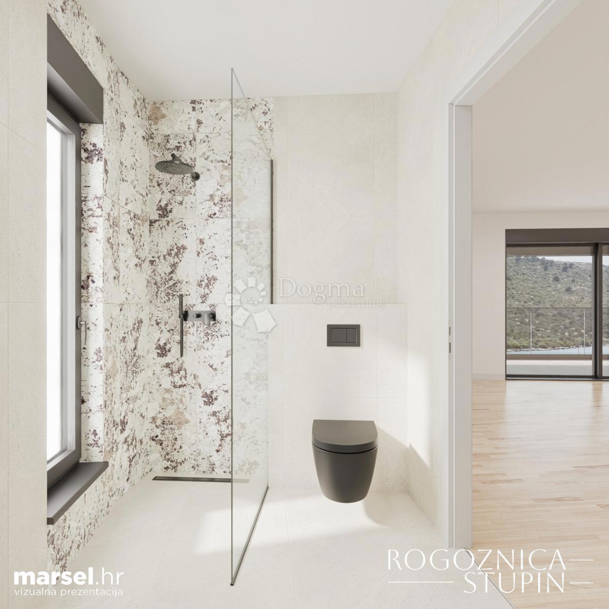 ROGOZNICA - NUOVO EDIFICIO MODERNO 2ª FILA DAL MARE