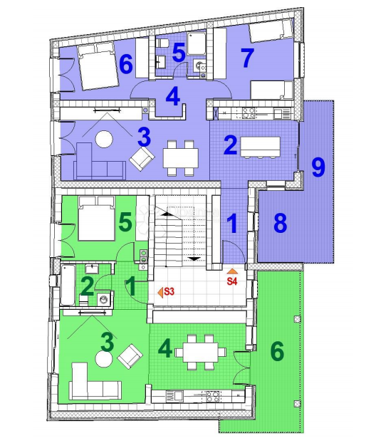 Allogio Virje, 84,88m2