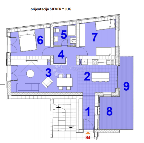 Allogio Virje, 84,88m2