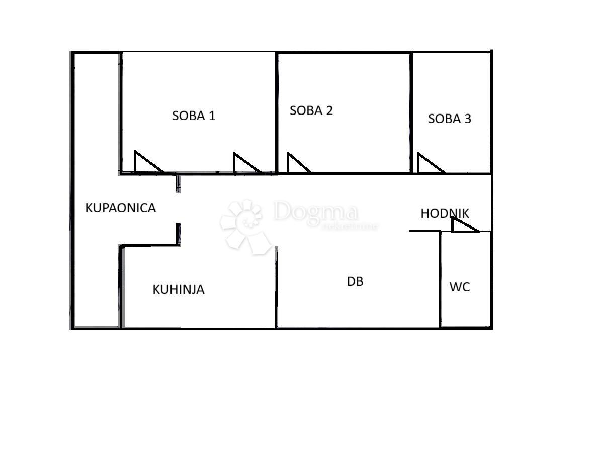 Allogio Donji grad, Donji Grad, 66,15m2