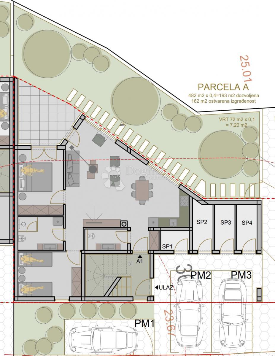 Allogio Valdebek, Pula, 78,99m2