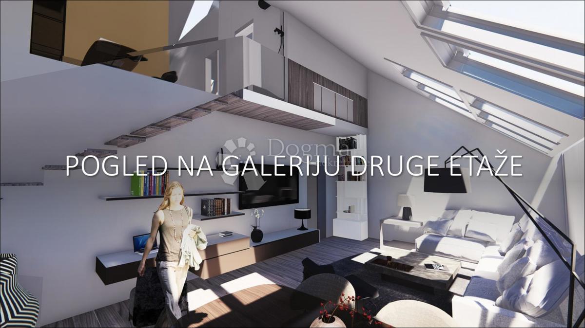 Lussuoso loft a due piani nel centro di Zagabria