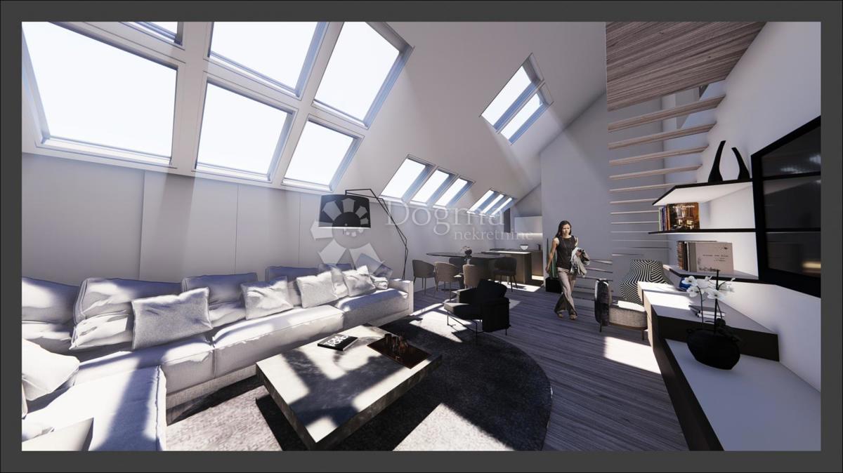 Lussuoso loft a due piani nel centro di Zagabria