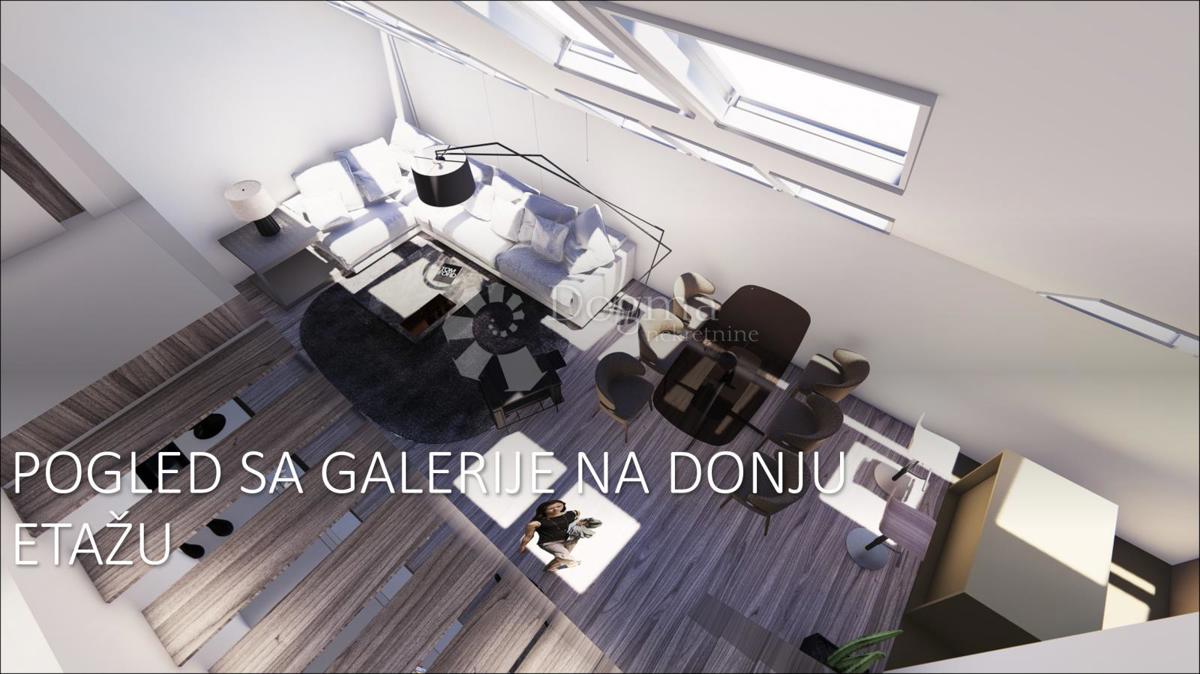 Lussuoso loft a due piani nel centro di Zagabria