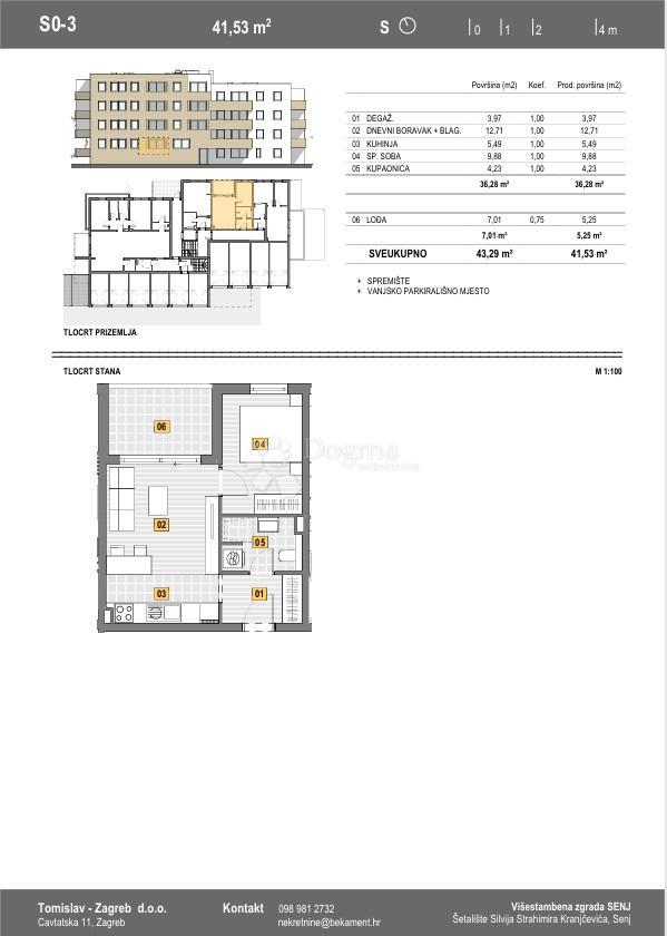 Allogio Senj, 31,21m2