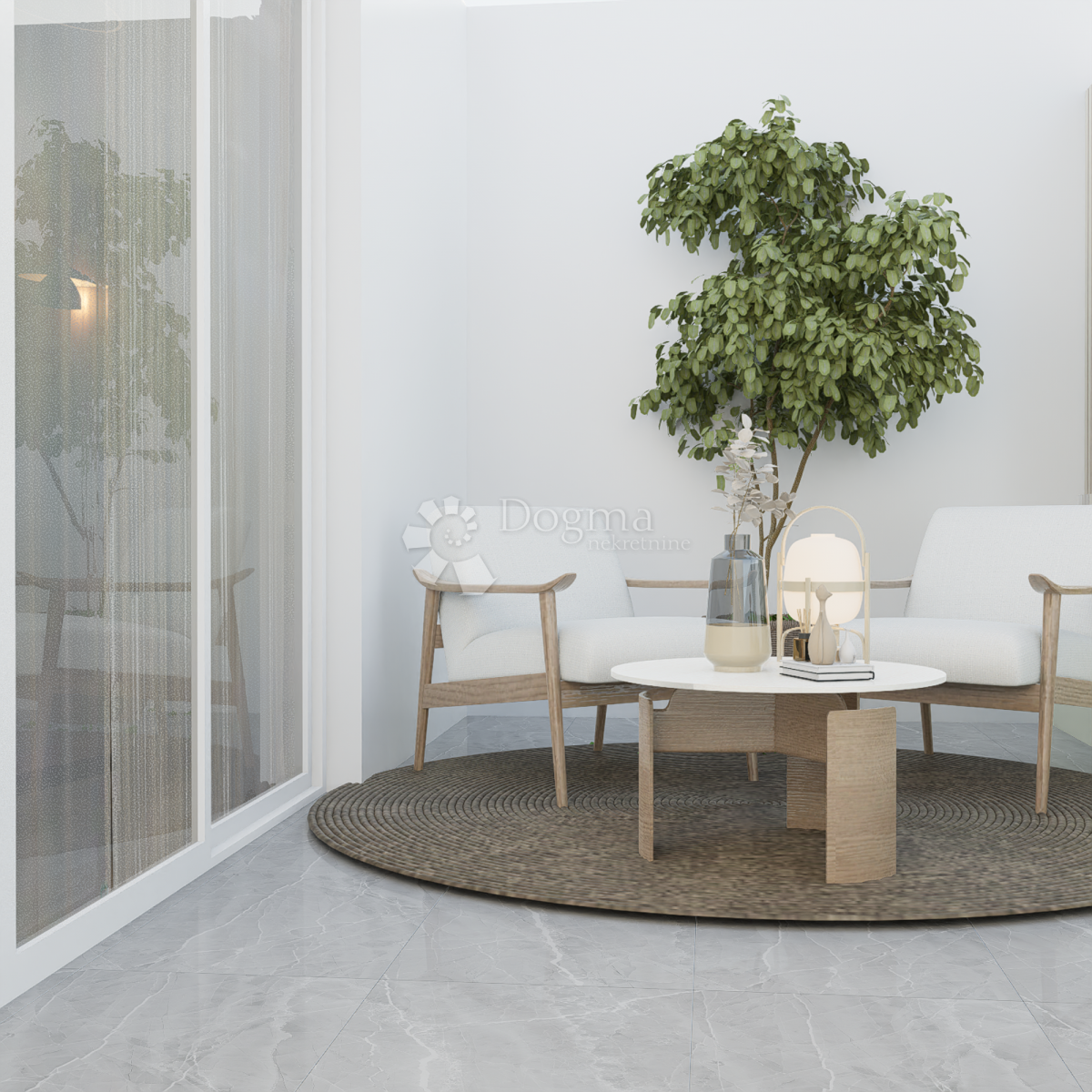 Moderno appartamento di 99 m² al 1° piano con 3 balconi e vista sul verde, Kaštel Stari nuovo edificio