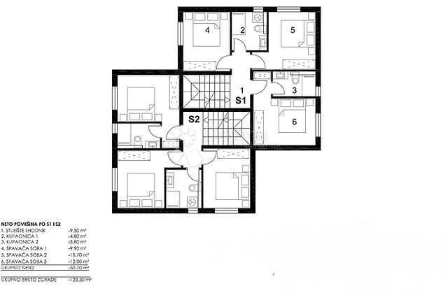 Allogio Nin, 98,30m2