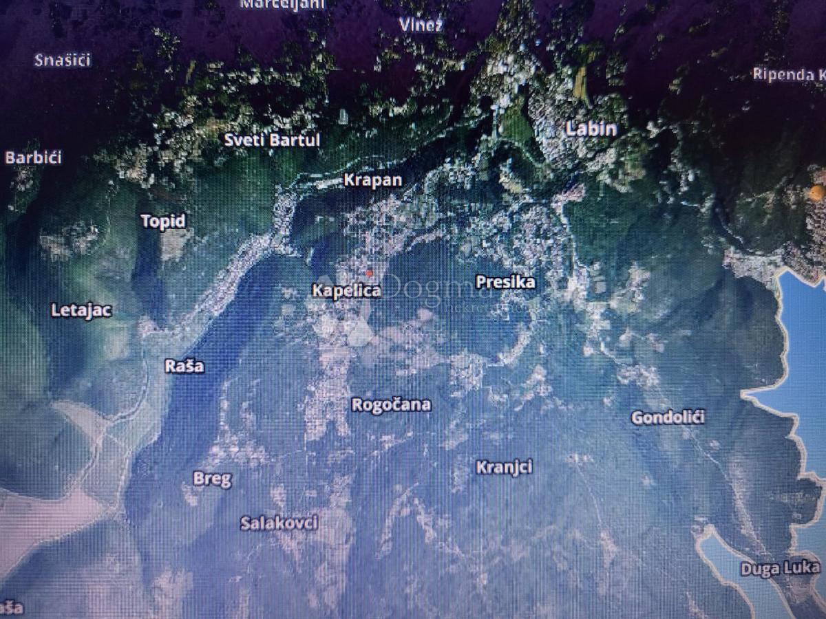 Terreno edificabile Kapelica, Labin, 794m2