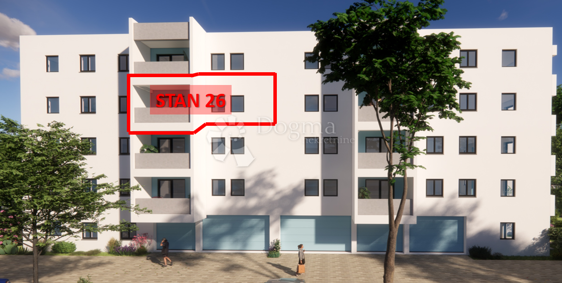 Allogio Monvidal, Pula, 54,96m2