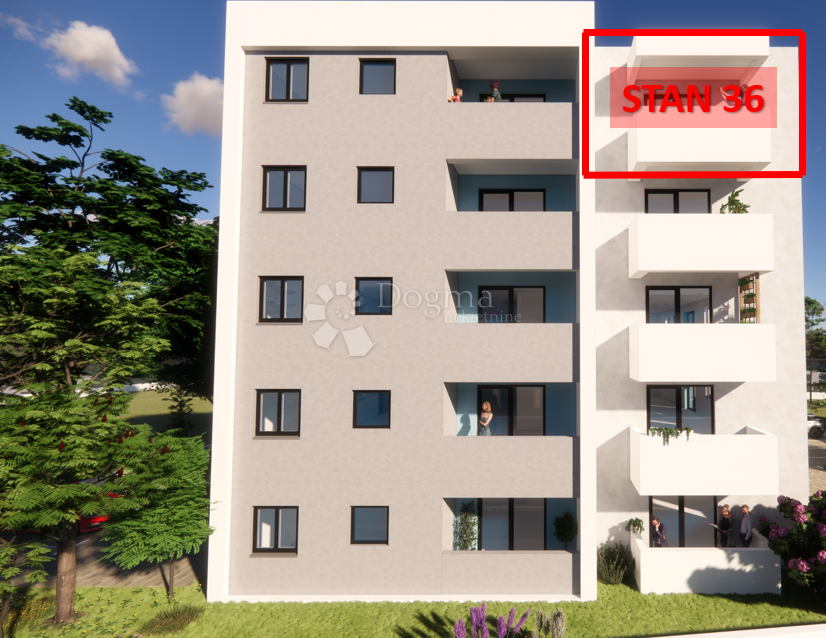 Allogio Monvidal, Pula, 54,96m2