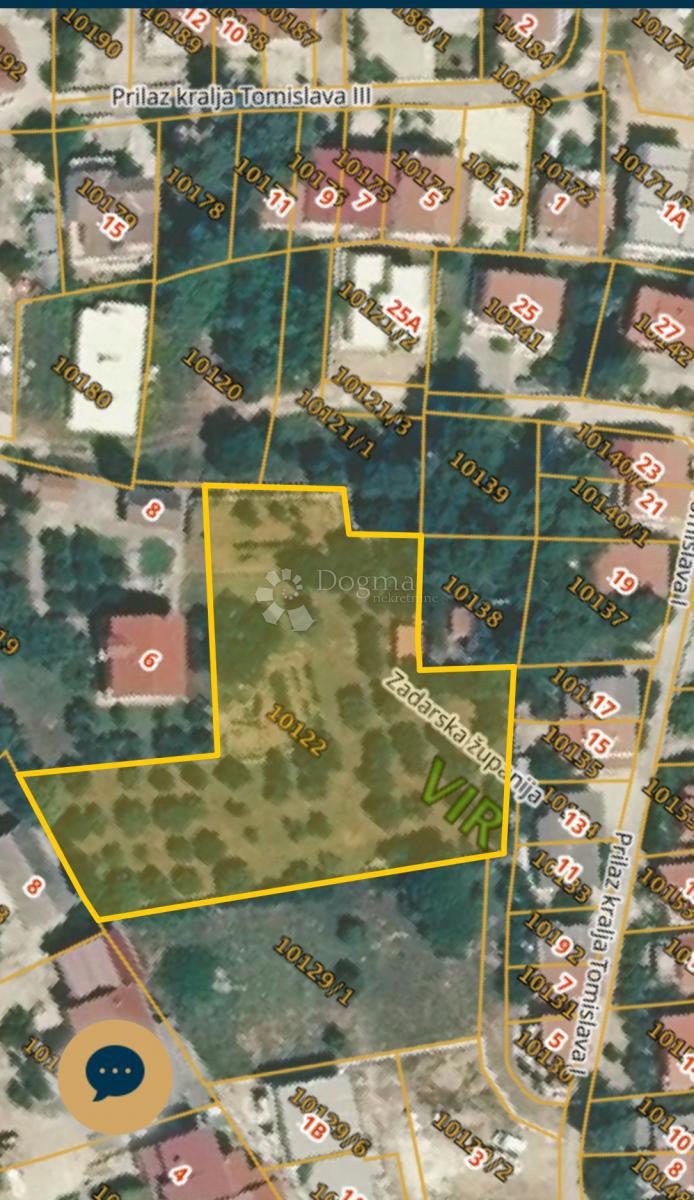 Terreno edificabile Vir, 2.885m2