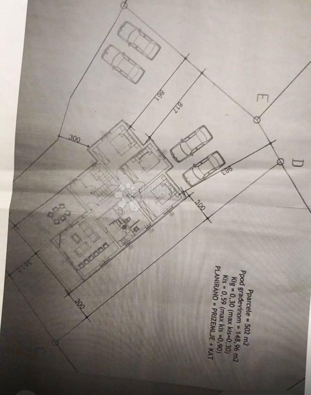 Terreno edificabile Maslenica, Jasenice, 502m2