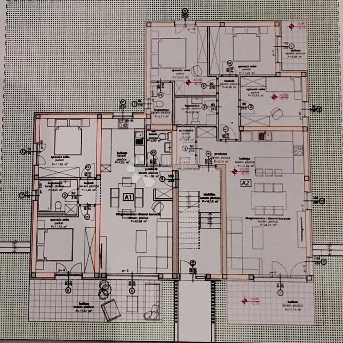 Allogio Donje Ražine, Šibenik, 91,50m2