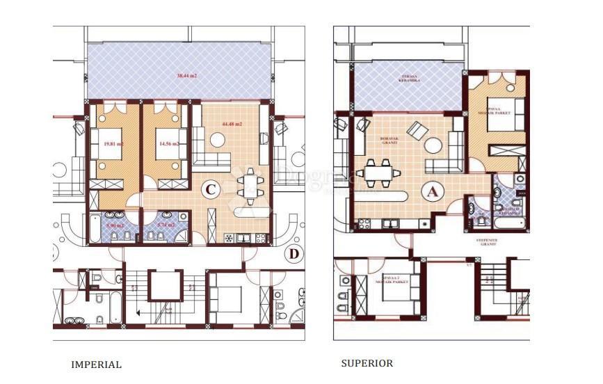 Appartamento Savudrija, Umag, 115m2