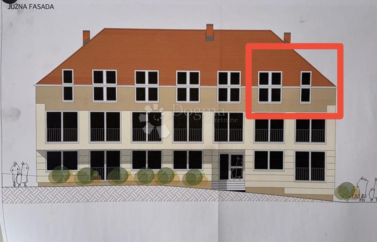 Allogio Križevci, 44,55m2