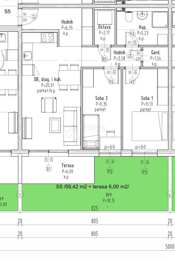 Allogio Gradići, Velika Gorica - Okolica, 44,16m2