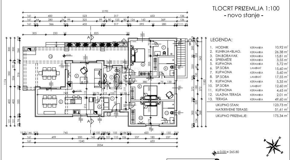 Terreno edificabile Labin, 150m2