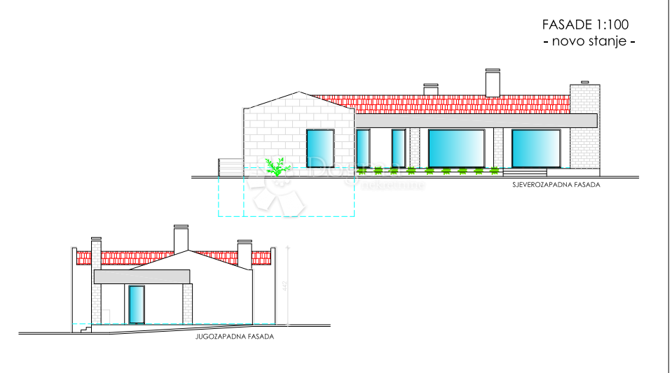 Terreno edificabile Labin, 150m2