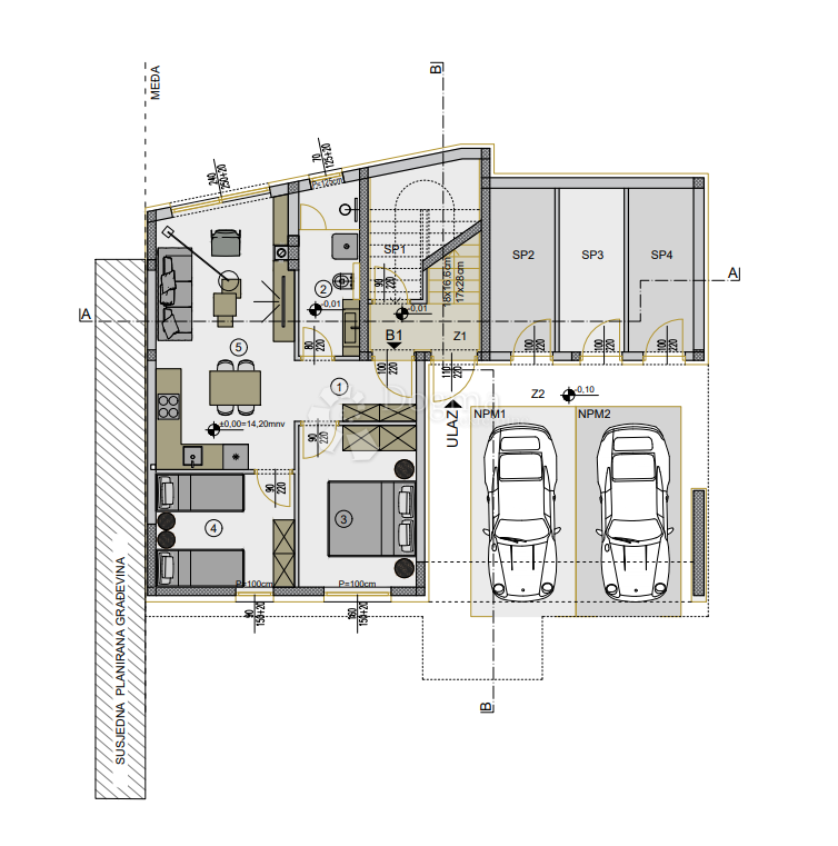 Allogio Veli vrh, Pula, 52,09m2
