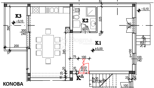 Allogio Kaštanjer, Pula, 55m2