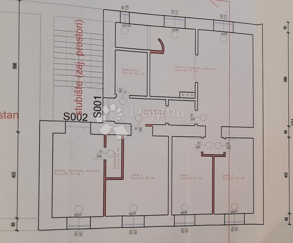 Allogio Centar, Pula, 89,82m2