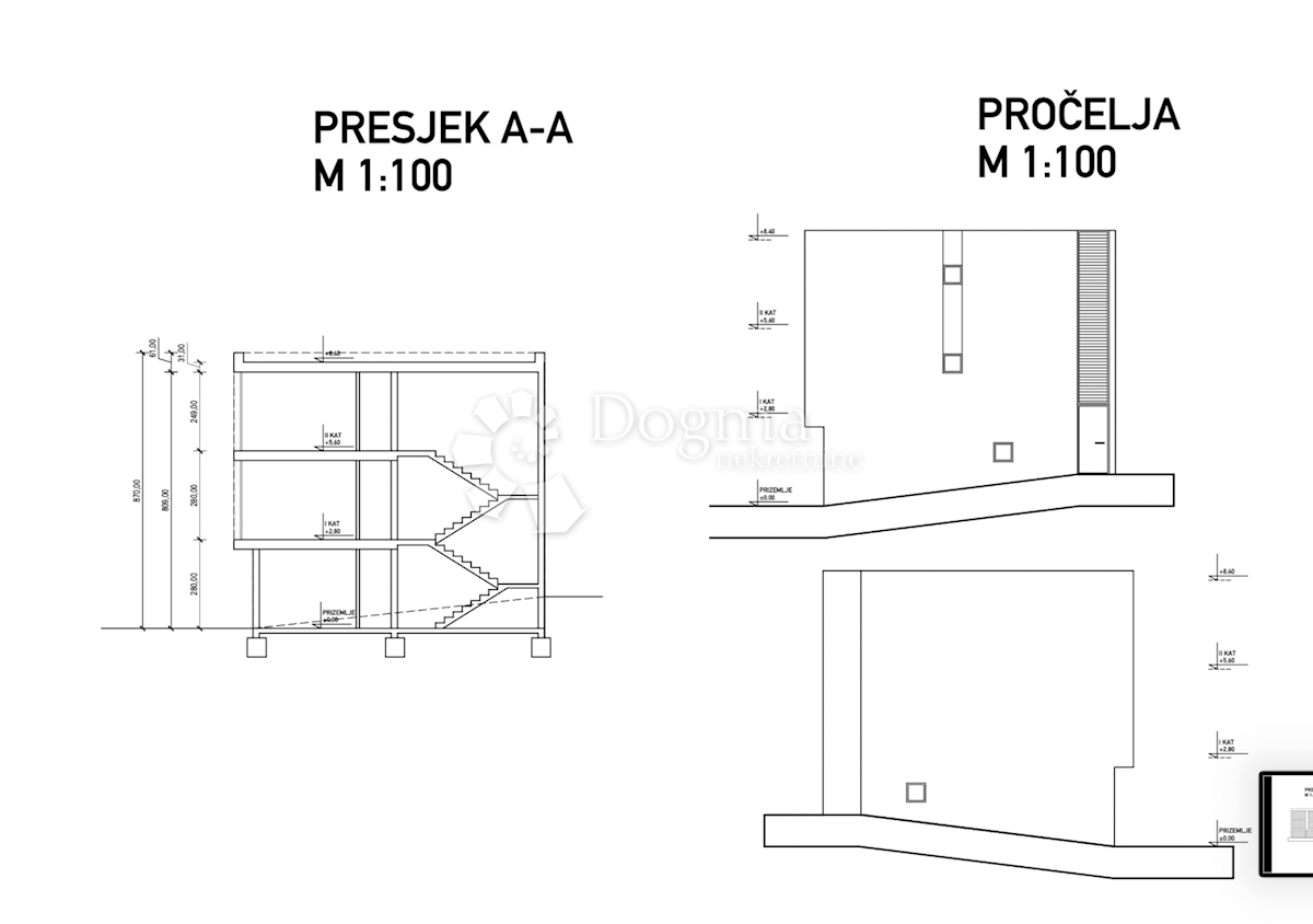 Appartamento Povile, Novi Vinodolski, 57m2