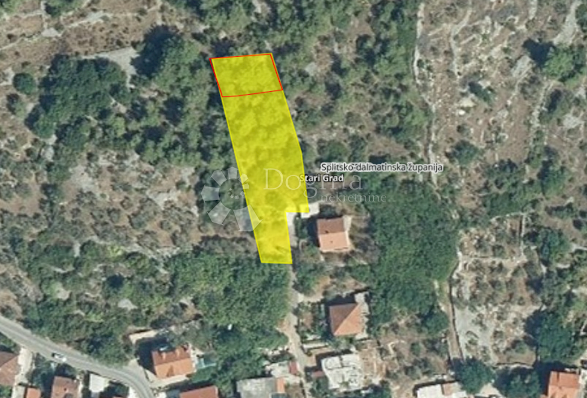 Terreno Hvar, Stari grad, Hvar, 1.639m2