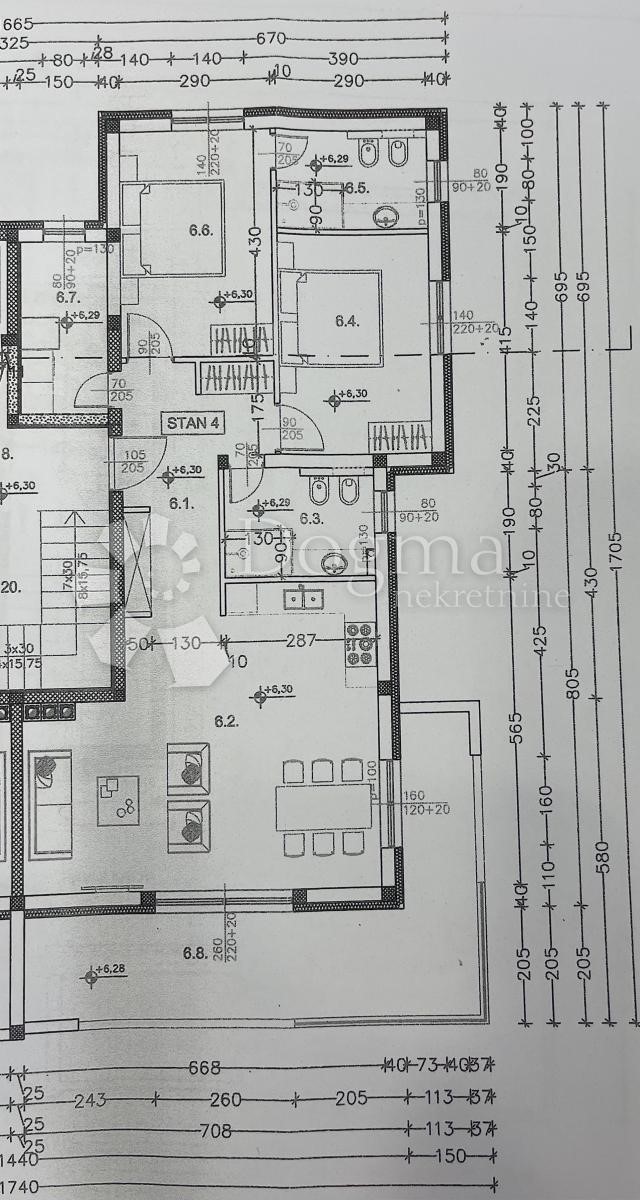 Allogio Peroj, Vodnjan, 104,34m2