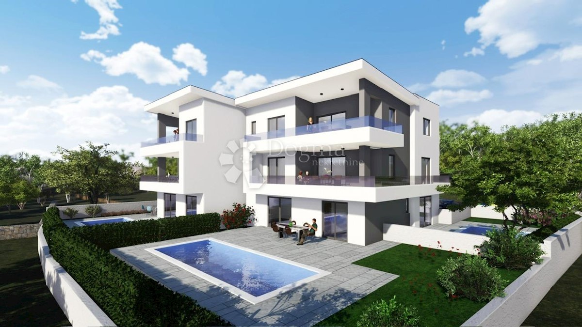 Appartamento Malinska, Malinska-Dubašnica, 121m2