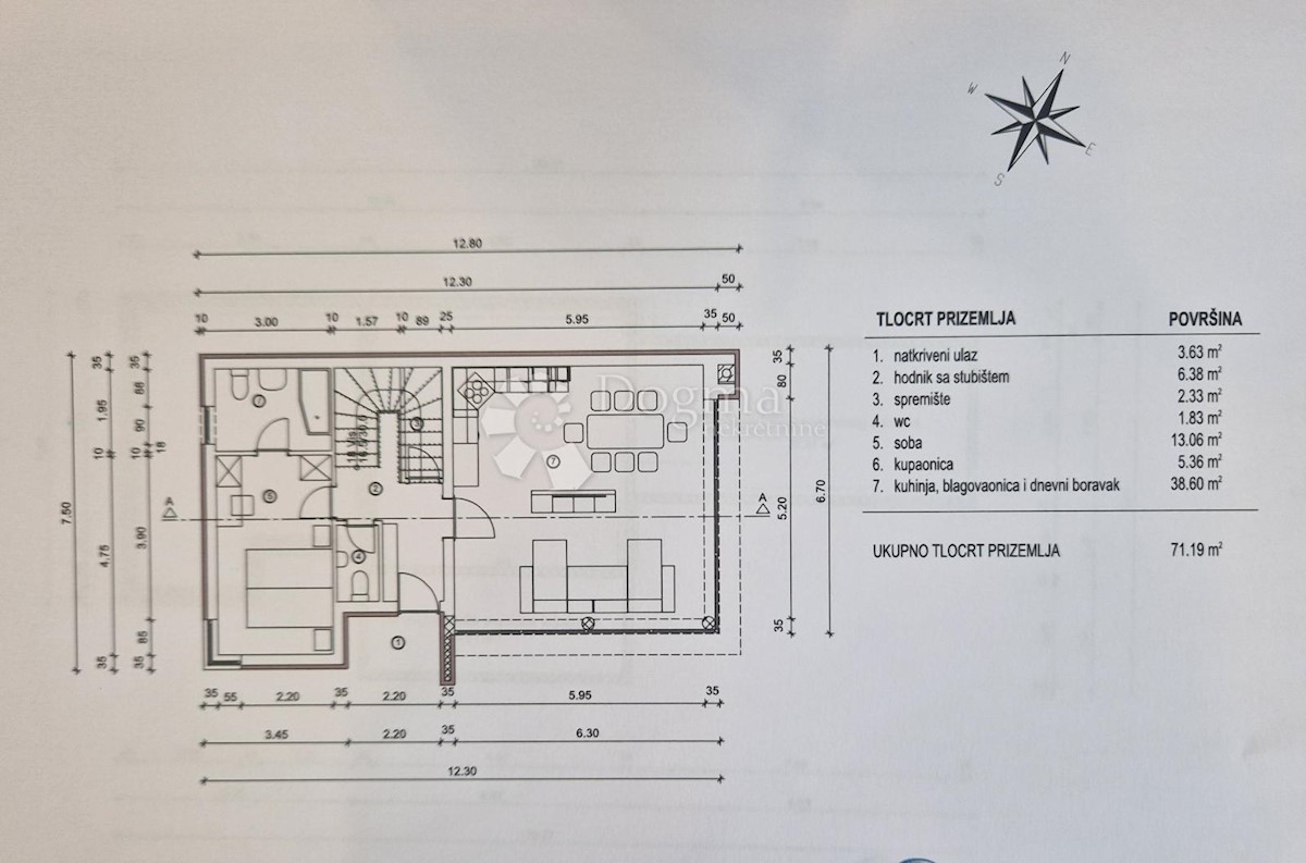 Terreno Risika, Vrbnik, 930m2