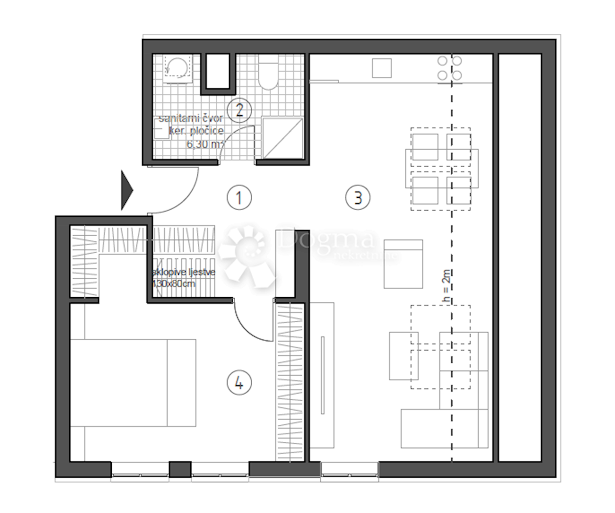 Allogio Brestje, Sesvete, 99,25m2